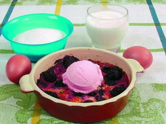 Продукты 100 г ежевики 100 г черники 100 г голубики 3 ст ложки сахара - фото 340