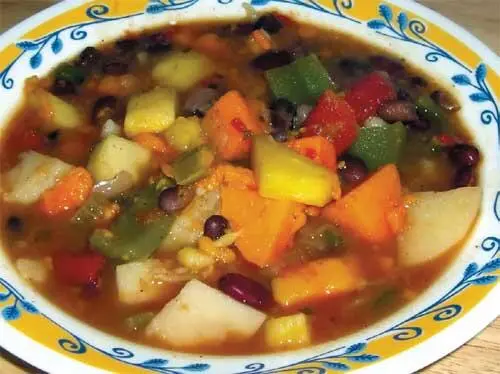 Тыквенный суп с фасолью и болгарским перцем Сырный суп с картофелем и - фото 5