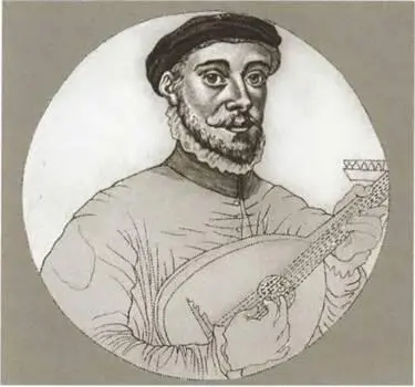Давид Риццио секретарь Марии Стюарт Гравюра на меди 1564 г Лорд - фото 28