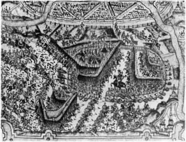 Осада Москвы В 1606 году Фрагмент карты Исаака Массы Около 1607 г Царь - фото 52