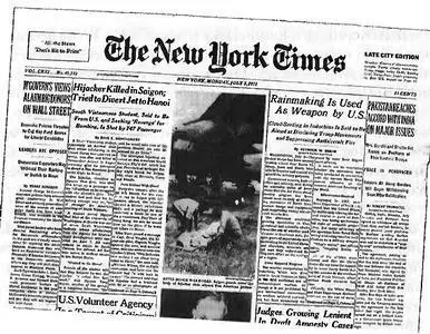 Передовица Сеймура Хирша в НьюЙорк Таймс от 3 июля 1972 г посвященная - фото 147