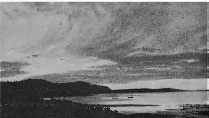 Закат БарХарбор 1854 Фредерик Эдвин Чёрч Интересно если бы картина - фото 51