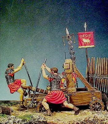 Рис 11 Катапульта и ее боевое применение римлянами Нечестные эти методы - фото 2