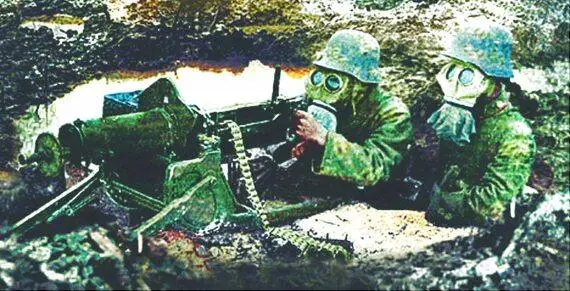 Рис 135 Германские станковые пулеметы обороняли позиции не только от - фото 79