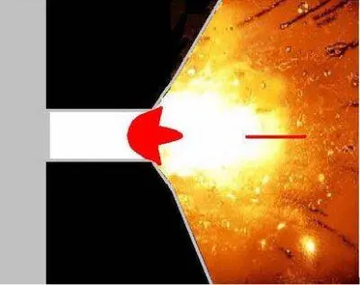 Рис 227 Если облицовка кумулятивной выемки полусферическая то образуются - фото 163