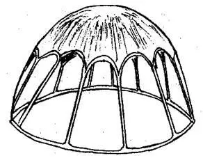 Рис 8 Авангардная беседка Золотой ветер легко транспортируетсясочетается - фото 8