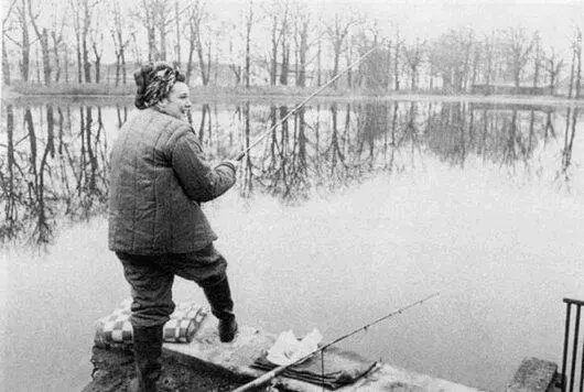 Воскресный день в Подмосковье 1967 г Цветы украшение и на кухне 1969 г - фото 11