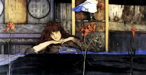 Ф КНОПФ Затворщица 1891 L DumontWilden Fernand Khnopff Bruxelles 1907 - фото 110