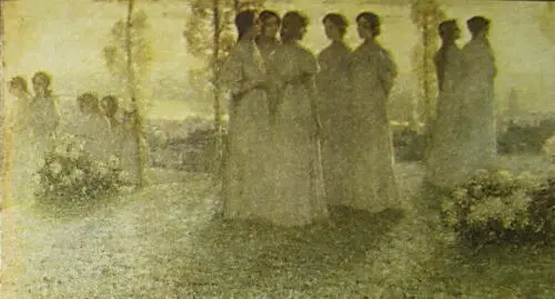 А ЛЕ СИДАНЕ Воскресный день 1898 С Mauclair Henri Le Sidaner Paris 1928 - фото 122