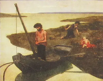 П ПЮВИ де ШАВАНН Бедный рыбак 1881 A Declairieux Puvis de Chavannes et ses - фото 161