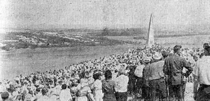Митинг на высоте Черный ворон Из Ленинграда прибыл бывший командир 23й - фото 13