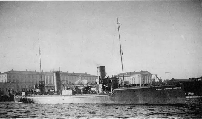 Эскадренный миноносец Инженермеханик Дмитриев в Кронштадте 10 августа 1905 - фото 21