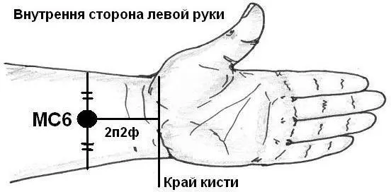 Рисунок 24 Обратите внимание что точка измеряется по вторым фалангам 2ф от - фото 15