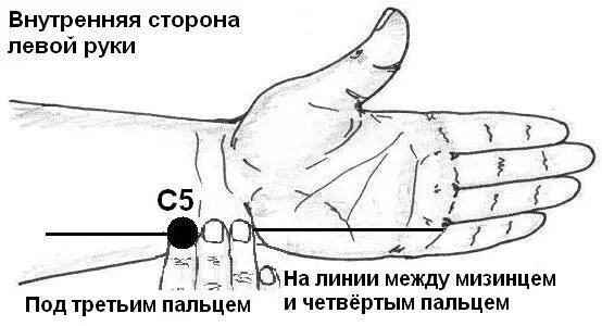 Рисунок 28 Обратите внимание что точка С9 расположена не по центру мизинца - фото 19