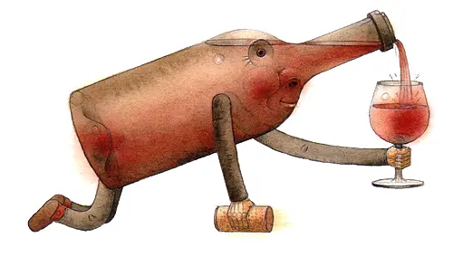 Встретилась бутылка красного вина с бутылкой белого Никогда ещё красного - фото 74