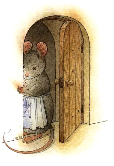 Жила в нашем доме маленькая мышка Она устроила себе под полом уютную - фото 76