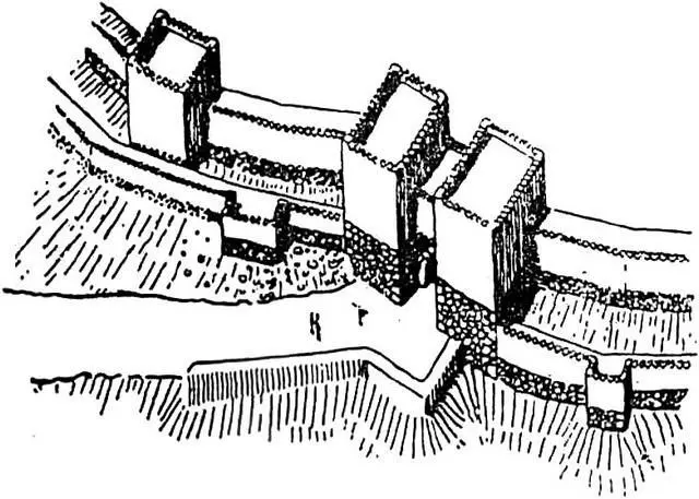 Рис 5 Реконструкция тех же ворот Вид на цитадель снаружи46 Хеттское - фото 6