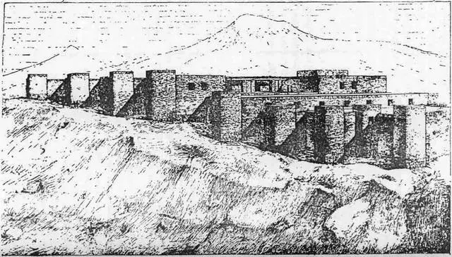 Рис 45 Крепость Тейшебаини Урарту VII начала VI вв до н э Реконструкция - фото 45