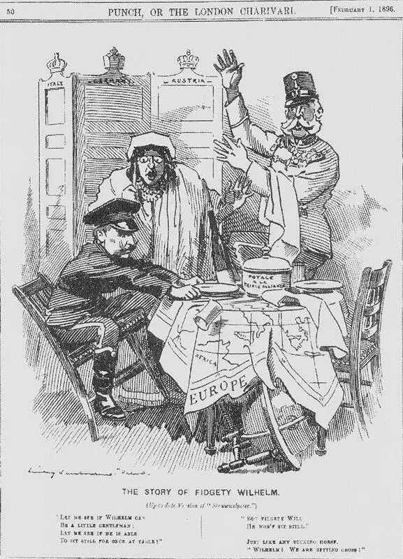 Карикатура из английского журнала Панч от 1 февраля 1896 г по поводу - фото 15