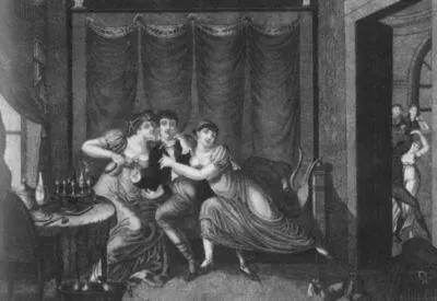 История блудного сына Распутство Неизвестный художник 1820е гг - фото 41