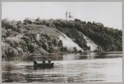 Десна у Трубчевска 1930е Фото В Гаранина Памятник Бояну Скульптор А И - фото 28
