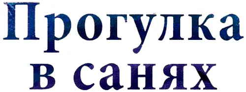 первый день Нового года гн Клик всегда вывозил свою семью покататься в санях - фото 46