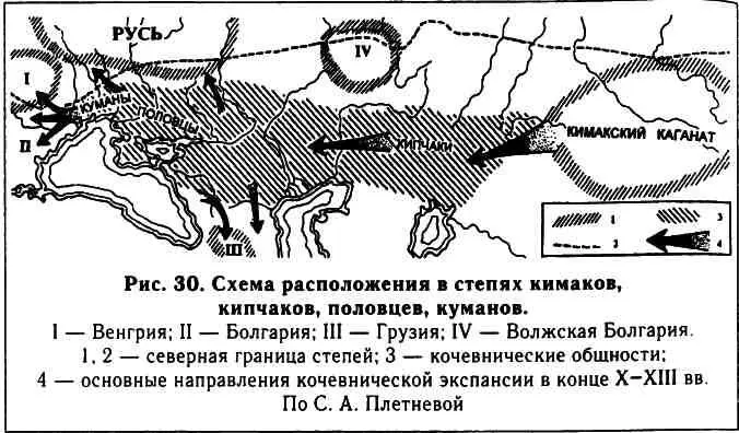 Рубрук бывший свидетелем захоронения богатого кумана так описывает это - фото 28