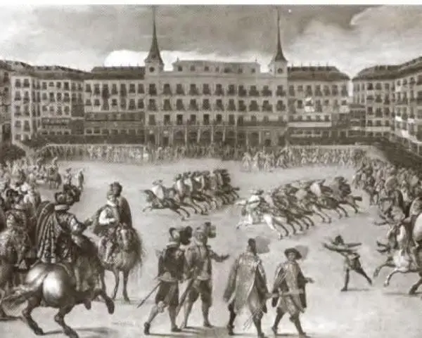Праздник на Пласа Майор в Мадриде Картина Хуана де ла Корте Лопе де Вега - фото 22