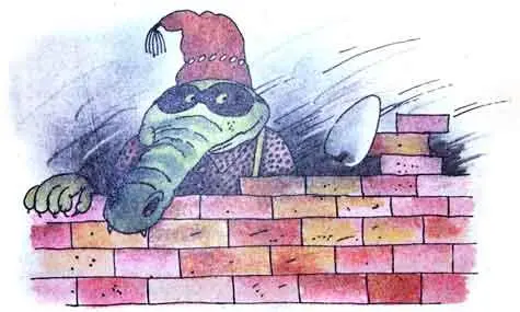 С тех пор он приходил на стройку домика только в маске И в маске крокодила - фото 18