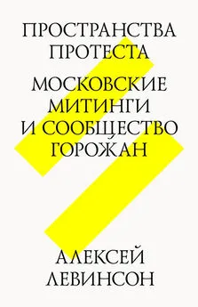 Алексей Левинсон - Пространства протеста. Московские митинги и сообщество горожан