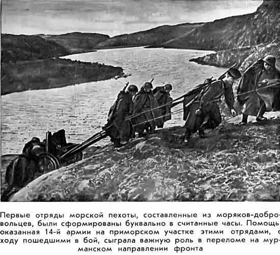 Первые отряды морской пехоты составленные из моряковдобровольцев были - фото 15