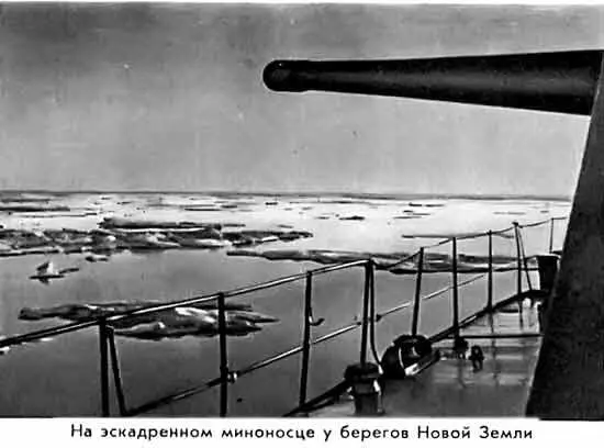 На эскадренном миноносце у берегов Новой Земли Увы слишком поздно мы узнали о - фото 34