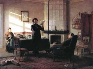 Таковы же картины Пушкин в Михайловском 1875 или Что есть истина 1890 - фото 91