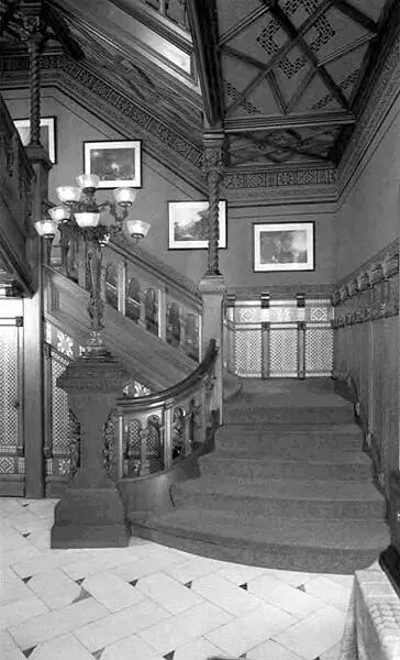 Холл дома в Хартфорде Марк Твен 1875 г Оливия Клеменс урожденная - фото 18
