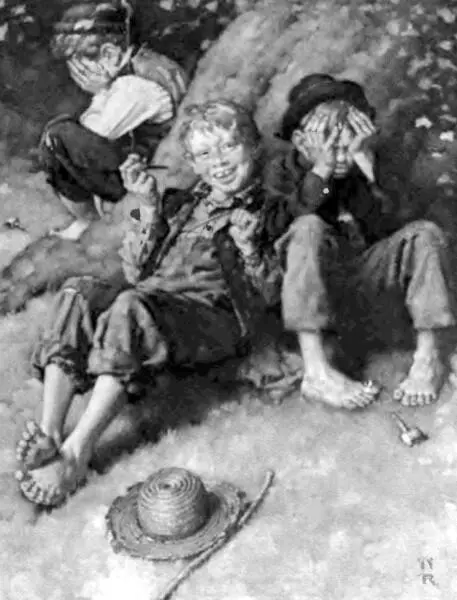 Том Сойер Иллюстрация Н Рокуэлла 1876 г Обложка первого издания романа - фото 23