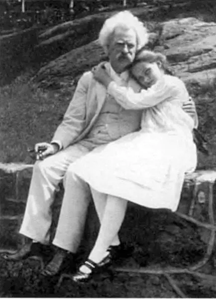 С юной поэтессой Дороти Куик Марк Твен 1905 г Клара1908 г - фото 53