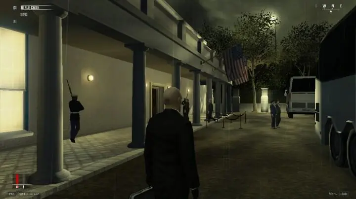 Hitman Blood Money через браузер и на весь экран Суперграфика А её не - фото 65