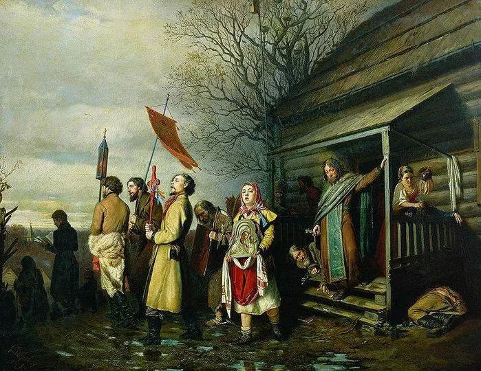 В Перов Сельский крестный ход на Пасху 1861 г Увы только так зачастую и - фото 4