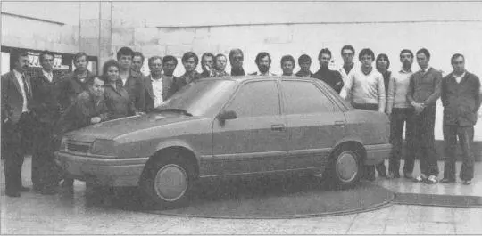 1985 год Полноразмерный аэродинамический деревянный макет нулевойсерии 2110 - фото 115