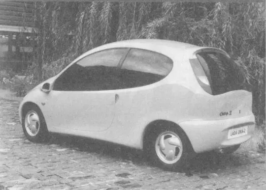 Концепткар Зелёная капляЮ Верещагин Полномасштабный пластилиновый макет - фото 791