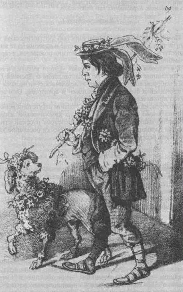 Подражание Феокриту Н Ф Щербина Карикатура Н А Степанова 1860 г - фото 8