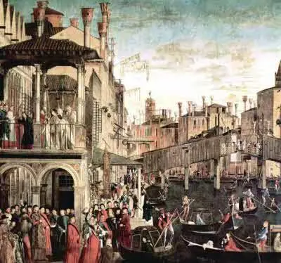 Витторе Карпаччио Исцеление безумного 1494 Венецию всегда называли - фото 29