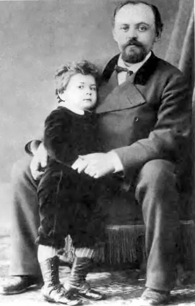 С И Мамонтов с сыном 1890е гг Иола Торнаги примабалерина Италия - фото 6