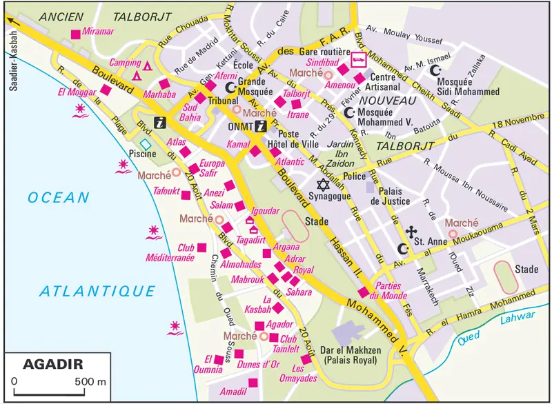 Город Агадир Agadir 8 на берегу Атлантического океана 550 000 жителей - фото 58