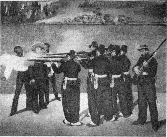 Мане Казнь императора Максимилиана 1867 г Музей в Маннхейме Но за этим - фото 27