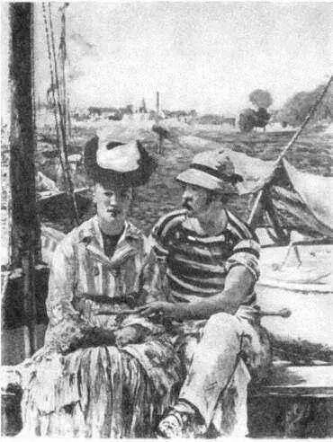 Мане Аржантёй 1874 г Музей в Турине Между тем Писсарро усердно занимался - фото 75