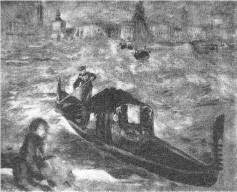 Ренуар Гондола в Венеции 1881 г Частное собрание НьюЙорк Когда я - фото 120