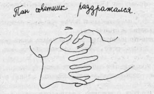 Пан советник нахмурился казус необходимо основательно продумать а не ездить - фото 174