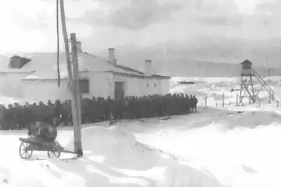 Карагандинский лагерь УПВИ НКВД СССР РГВА Пленный Эйно Майниала ММНА Сбитый - фото 7