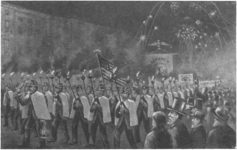 Парад приверженцев А Линкольна во время избирательной кампании 1860 года Джон - фото 8